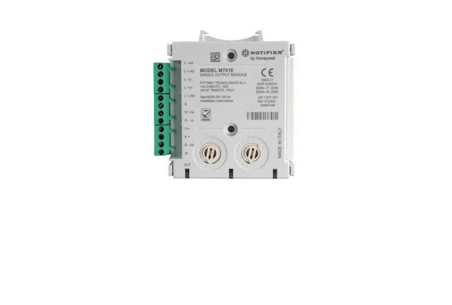 Notifier addressable interface control module