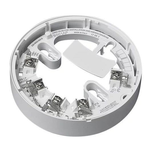 System Sensor B501AP white analogue addressable detector base (B501AP)
