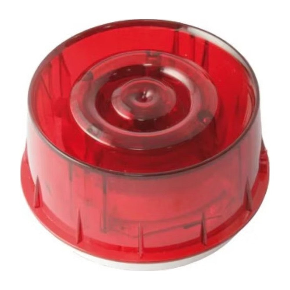 Morley-IAS white skirt addressable wall sounder with red lens (WSS-PR-N00)